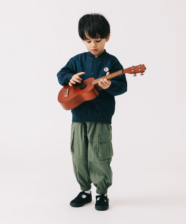 B:MING by BEAMS (Japanese children's clothing) overalls (100-140cm) for boys and girls (summer PANTS)