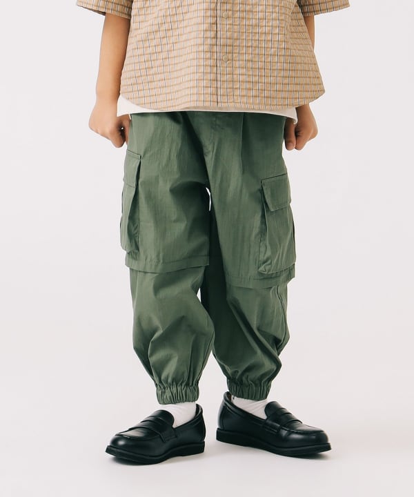 B:MING by BEAMS (Japanese children's clothing) overalls (100-140cm) for boys and girls (summer PANTS)