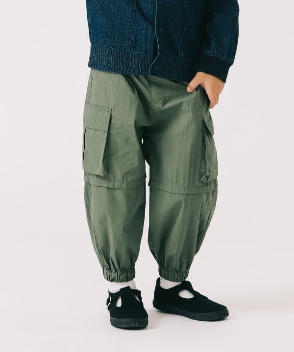 B:MING by BEAMS (Japanese children's clothing) overalls (100-140cm) for boys and girls (summer PANTS)
