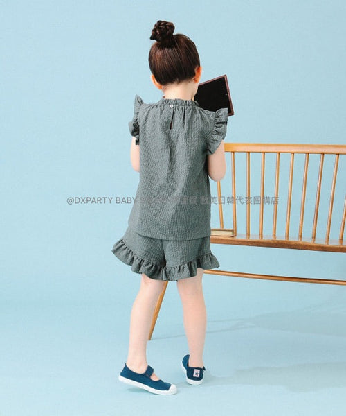 日本童裝 B:MING by BEAMS 無袖襯衫 100-140cm 女童款 夏季 TOPS