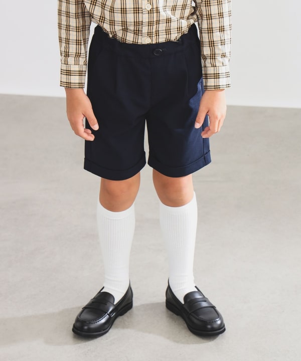 Japanese children's clothing B:MING by BEAMS suit shorts 100-130cm boys' summer PANTS interviews/banquets/performances
