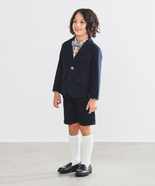 Japanese children's clothing B:MING by BEAMS suit shorts 100-130cm boys' summer PANTS interviews/banquets/performances