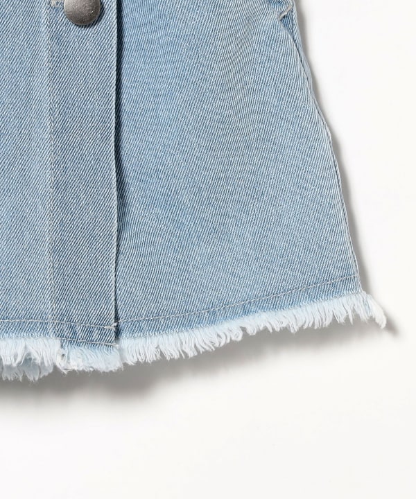 Japanese children's clothing B:MING by BEAMS denim culottes 100-140cm girls summer PANTS
