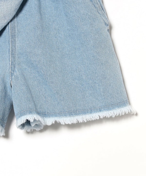 Japanese children's clothing B:MING by BEAMS denim culottes 100-140cm girls summer PANTS
