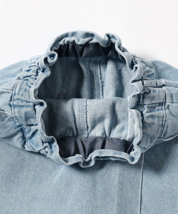 Japanese children's clothing B:MING by BEAMS denim culottes 100-140cm girls summer PANTS