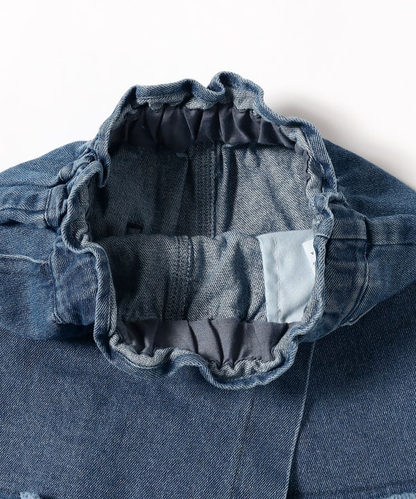 Japanese children's clothing B:MING by BEAMS denim culottes 100-140cm girls summer PANTS