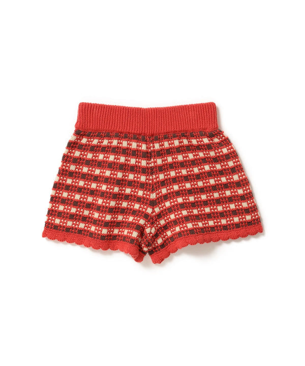 Japanese children's clothing B:MING by BEAMS knitted shorts 90-120cm girls summer PANTS