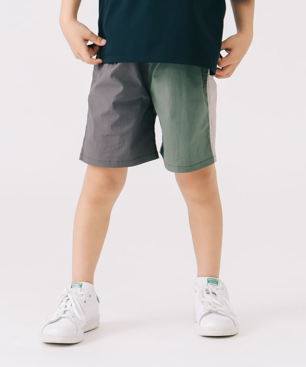 Japanese children's clothing B:MING by BEAMS two-tone casual shorts 100-140cm boys' summer PANTS