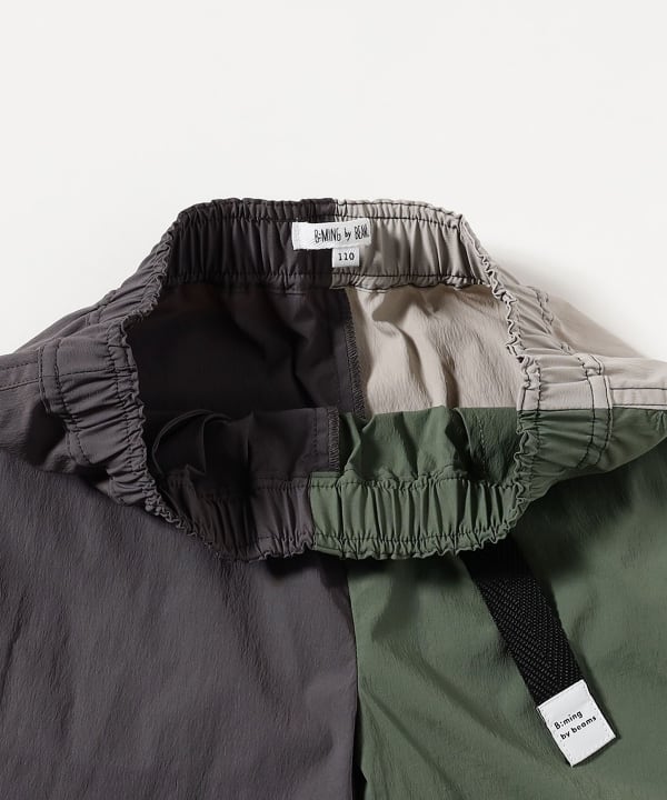 Japanese children's clothing B:MING by BEAMS two-tone casual shorts 100-140cm boys' summer PANTS