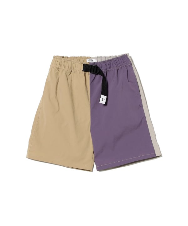 Japanese children's clothing B:MING by BEAMS two-tone casual shorts 100-140cm boys' summer PANTS