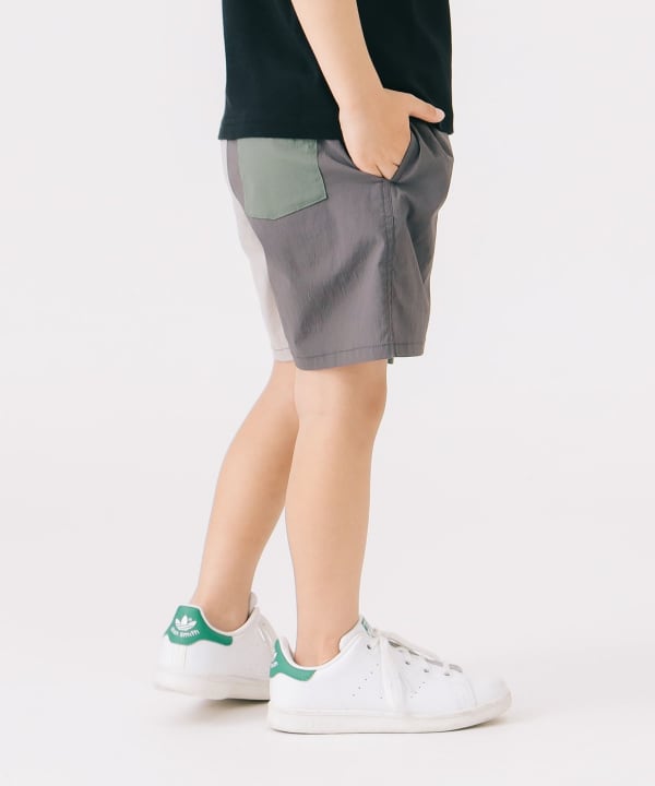 Japanese children's clothing B:MING by BEAMS two-tone casual shorts 100-140cm boys' summer PANTS
