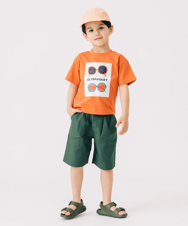 Japanese children's clothing B:MING by BEAMS casual shorts 100-140cm boys'/girls' summer PANTS