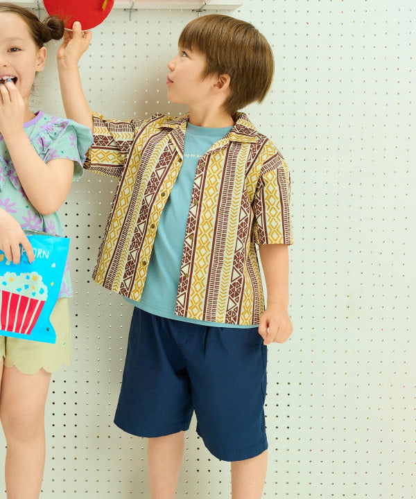 Japanese children's clothing B:MING by BEAMS casual shorts 100-140cm boys'/girls' summer PANTS