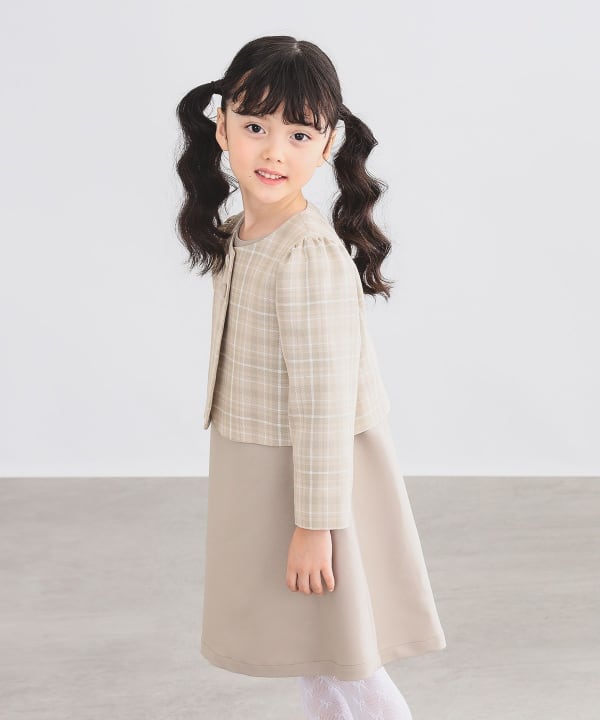 Japanese children's clothing B:MING by BEAMS dress 100-130cm girls summer dress for interviews/banquets/performances