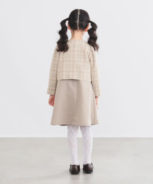 Japanese children's clothing B:MING by BEAMS dress 100-130cm girls summer dress for interviews/banquets/performances