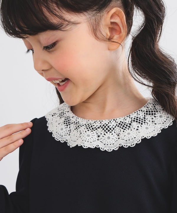 Japanese children's clothing B:MING by BEAMS dress 100-130cm girls summer dress for interviews/banquets/performances