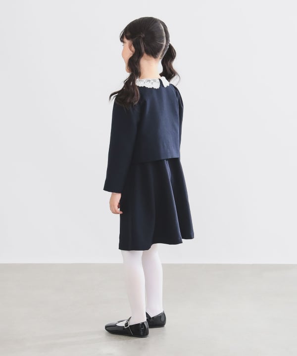 Japanese children's clothing B:MING by BEAMS dress 100-130cm girls summer dress for interviews/banquets/performances