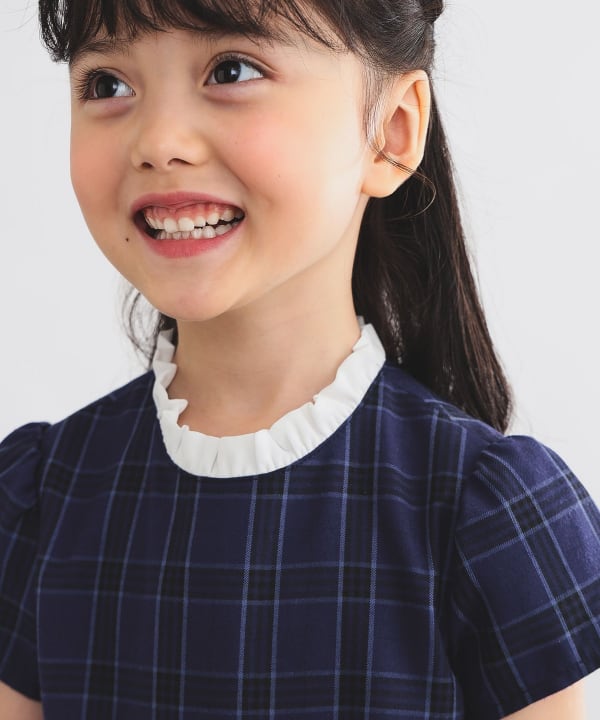 Japanese children's clothing B:MING by BEAMS dress coat and dress 100-130cm girls summer outerwear dresses for interviews/banquets/performances
