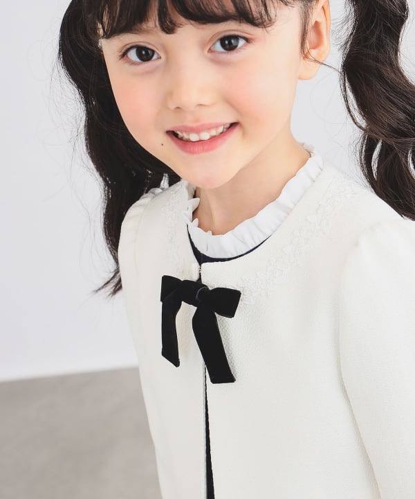 Japanese children's clothing B:MING by BEAMS dress coat and dress 100-130cm girls summer outerwear dresses for interviews/banquets/performances