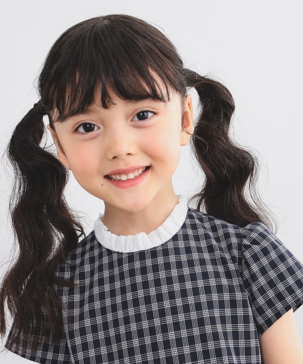 Japanese children's clothing B:MING by BEAMS dress coat and dress 100-130cm girls summer outerwear dresses for interviews/banquets/performances