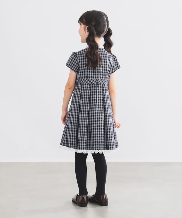 Japanese children's clothing B:MING by BEAMS dress coat and dress 100-130cm girls summer outerwear dresses for interviews/banquets/performances