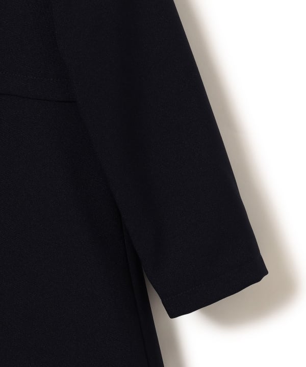 Japanese children's clothing B:MING by BEAMS dark blue dress 100-130cm girls summer dress for interviews/banquets/performances