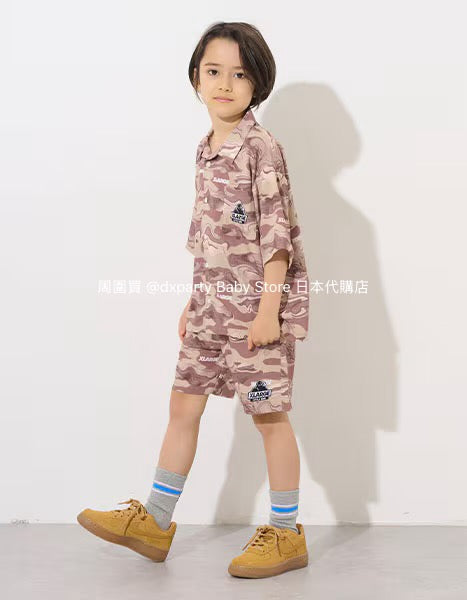 XLARGE KIDS Marble Camouflage Shirt (80-140cm) for Boys (Summer)