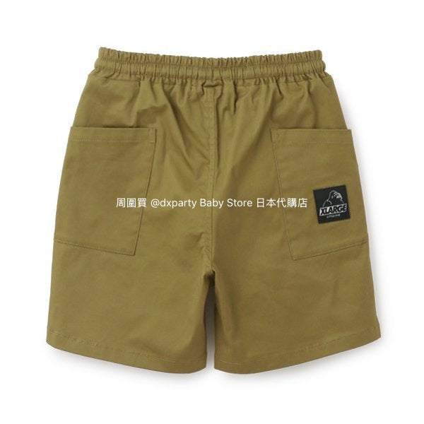 Japanese XLARGE KIDS Large Pocket Sports Shorts 80-140cm Boys Summer PANTS