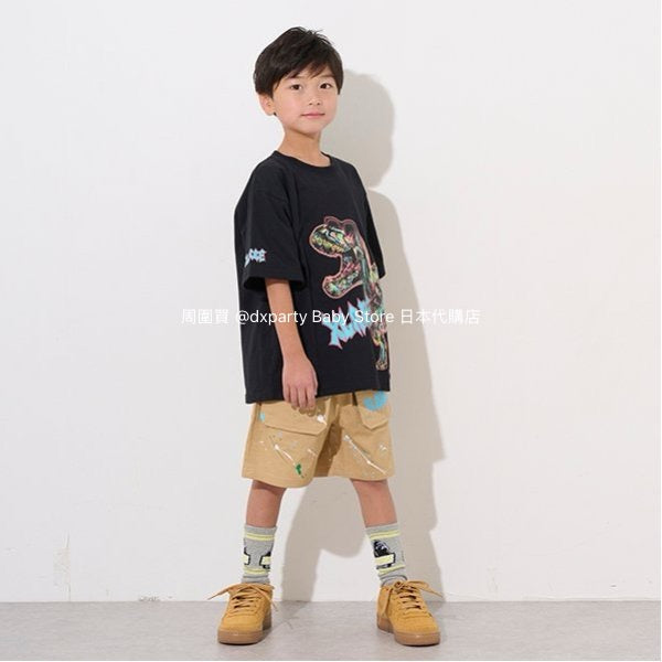Japanese XLARGE KIDS Large Pocket Sports Shorts 80-140cm Boys Summer PANTS