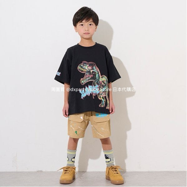 Japanese XLARGE KIDS Large Pocket Sports Shorts 80-140cm Boys Summer PANTS