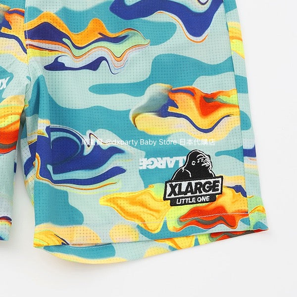 XLARGE KIDS Marble Camouflage Shorts (80-140cm) for Boys (Summer)