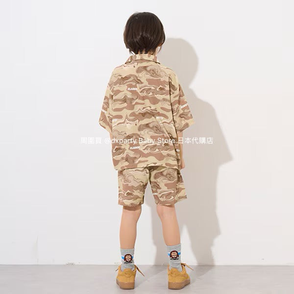 XLARGE KIDS Marble Camouflage Shorts (80-140cm) for Boys (Summer)