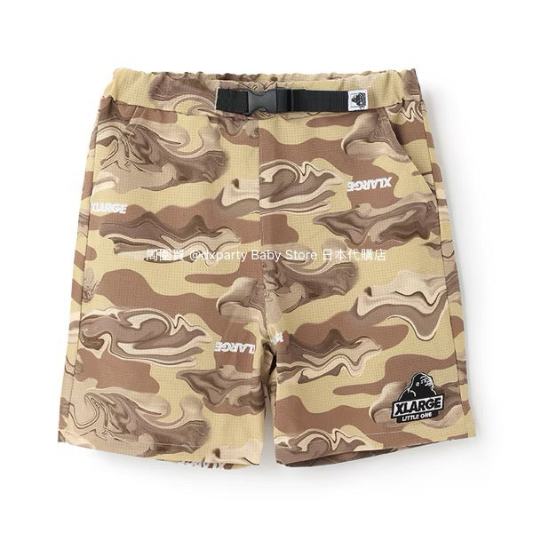 XLARGE KIDS Marble Camouflage Shorts (80-140cm) for Boys (Summer)