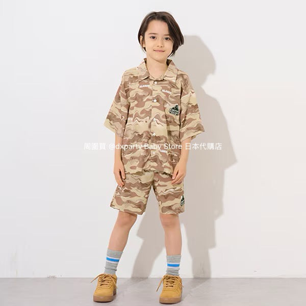 XLARGE KIDS Marble Camouflage Shorts (80-140cm) for Boys (Summer)