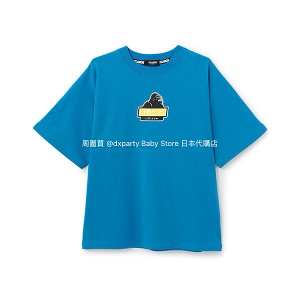 XLARGE KIDS Japanese children's clothing spray-painted logo top 80-140cm boys' summer TOPS