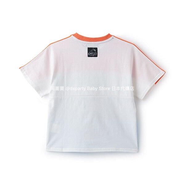 XLARGE KIDS (Japanese children's clothing) cool-to-touch quick-drying colorblock short-sleeved tops (80-140cm) for boys (summer TOPS)