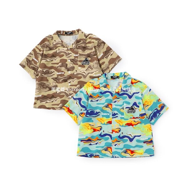 XLARGE KIDS Marble Camouflage Shirt (80-140cm) for Boys (Summer)