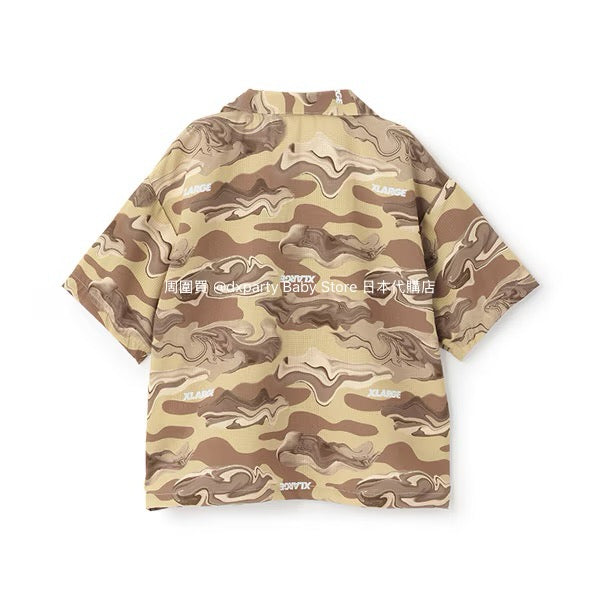 XLARGE KIDS Marble Camouflage Shirt (80-140cm) for Boys (Summer)