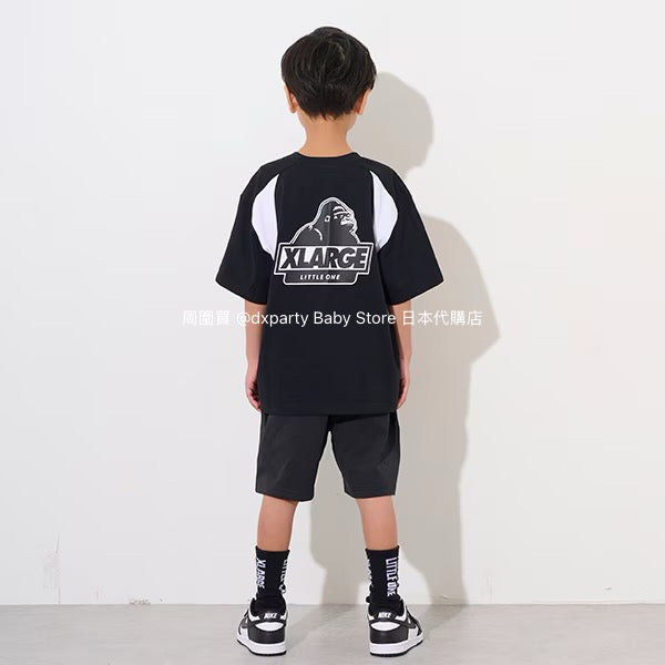 XLARGE KIDS Japanese Kids' Cold Contact Sports Two-Piece Set (80-140cm) Boys' Summer TOPS PANTS