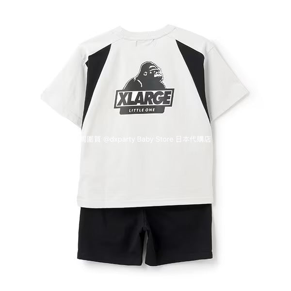 XLARGE KIDS Japanese Kids' Cold Contact Sports Two-Piece Set (80-140cm) Boys' Summer TOPS PANTS