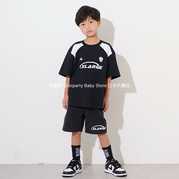 XLARGE KIDS Japanese Kids' Cold Contact Sports Two-Piece Set (80-140cm) Boys' Summer TOPS PANTS