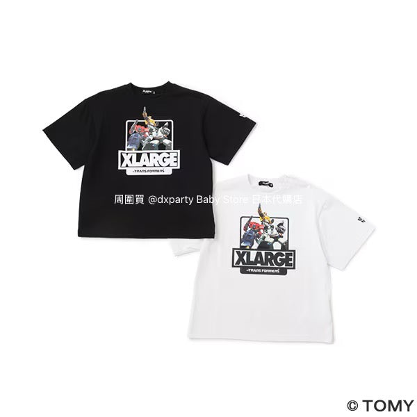 XLARGE KIDS x Transformers logo top (90-140cm) for boys (Summer TOPS)