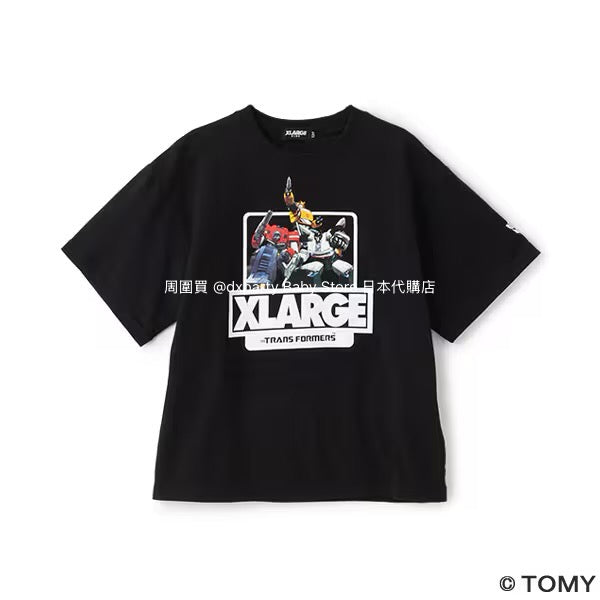 XLARGE KIDS x Transformers logo top (90-140cm) for boys (Summer TOPS)