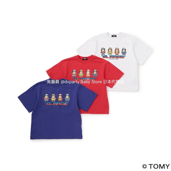 XLARGE KIDS x Transformers Pixel Funny Logo Top (80-140cm) for Boys (Summer TOPS)