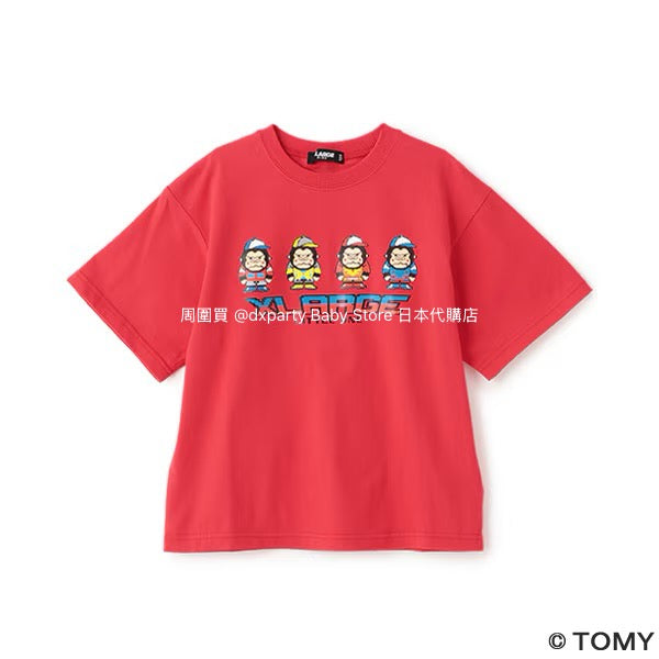 XLARGE KIDS x Transformers Pixel Funny Logo Top (80-140cm) for Boys (Summer TOPS)