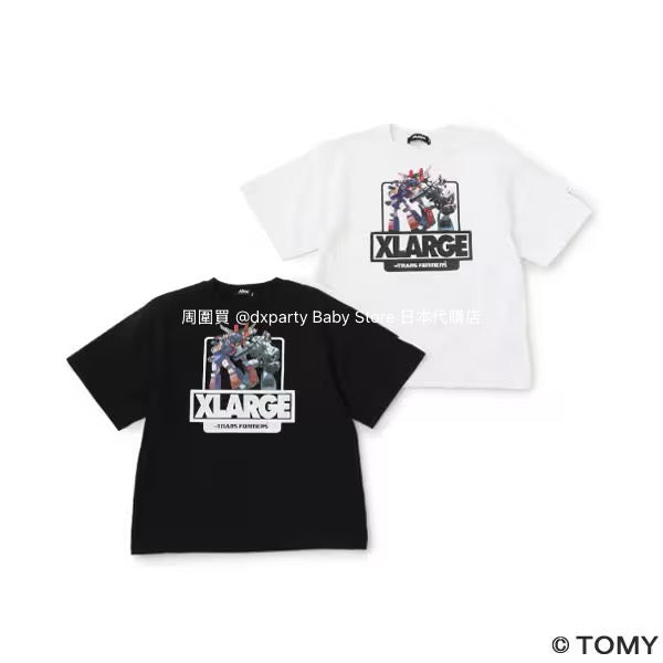 XLARGE KIDS x Transformers logo top (90-140cm) for boys (Summer TOPS)