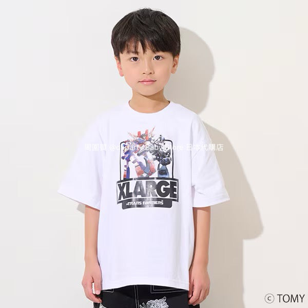 XLARGE KIDS x Transformers logo top (90-140cm) for boys (Summer TOPS)