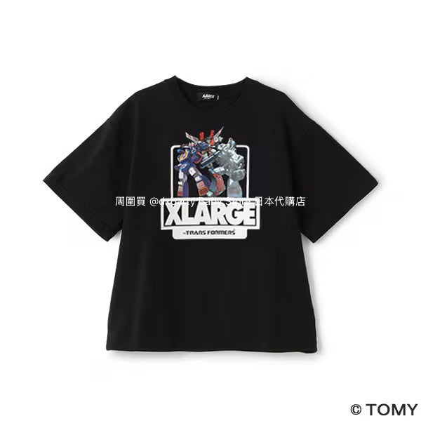 XLARGE KIDS x Transformers logo top (90-140cm) for boys (Summer TOPS)
