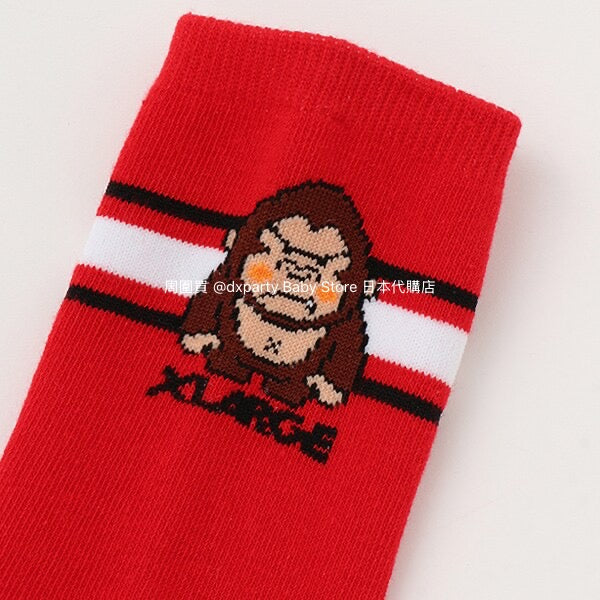 XLARGE KIDS Socks (1 pair, 13-21cm) Direct from Japan