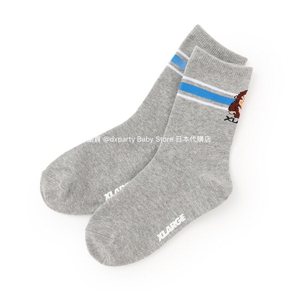 XLARGE KIDS Socks (1 pair, 13-21cm) Direct from Japan